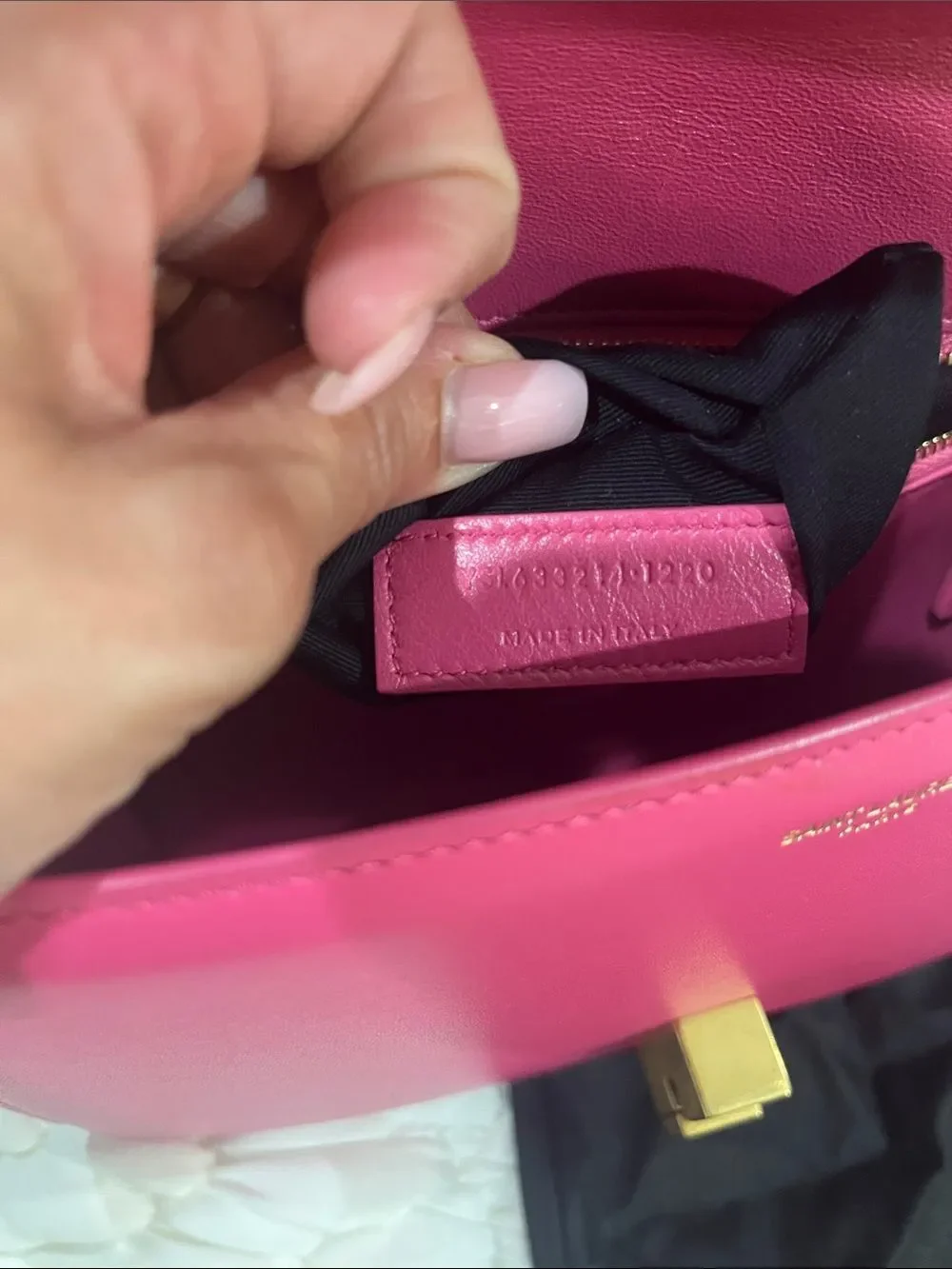 Saint Laurent Bo le carre box lux ip Malabar